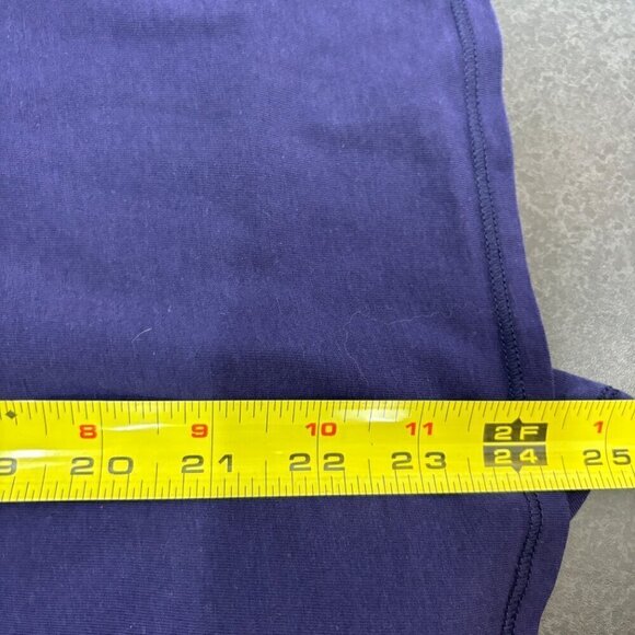 Lululemon Knot A Problem Long Sleeve Shirt Aeon Purple Blue Pima Cotton - Picture 7 of 10